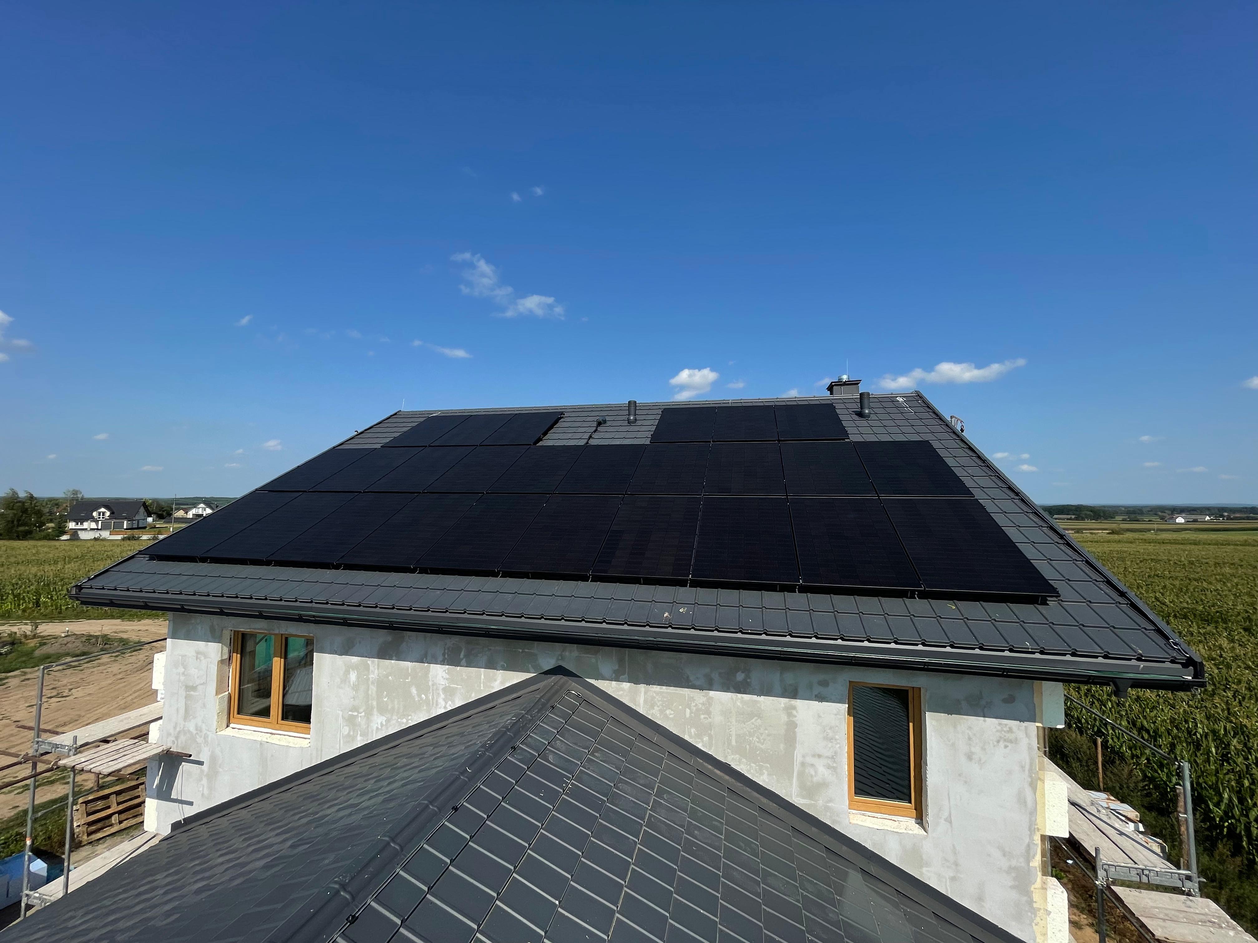 Instalacja PV na dachu naszego klienta, Łomża